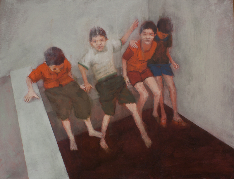 ''La acequia''   Óleo sobre lienzo 97 x 130 cm 2013